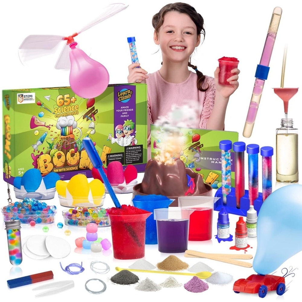 Science Experiment Kit for Kids -65 experiments